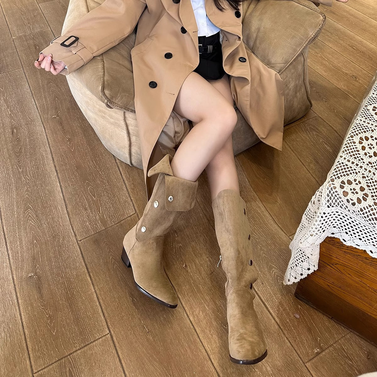Women Cowboy Boots Western Boots Pointy Toe Fashion