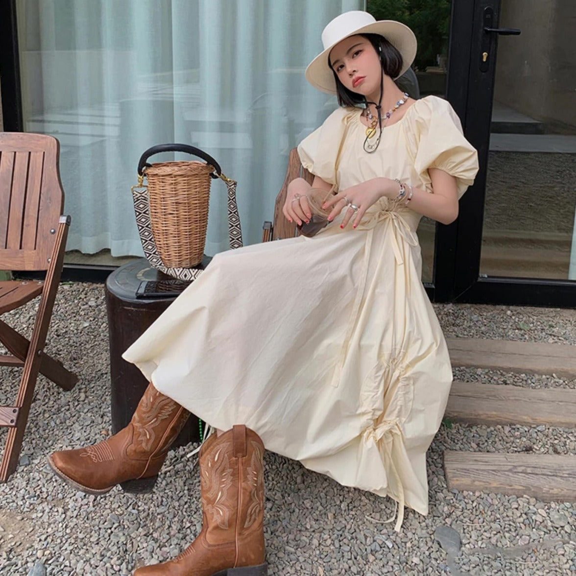 Women’s Cowboy Boots Mid Calf Cowgirl Boots with Embroidery