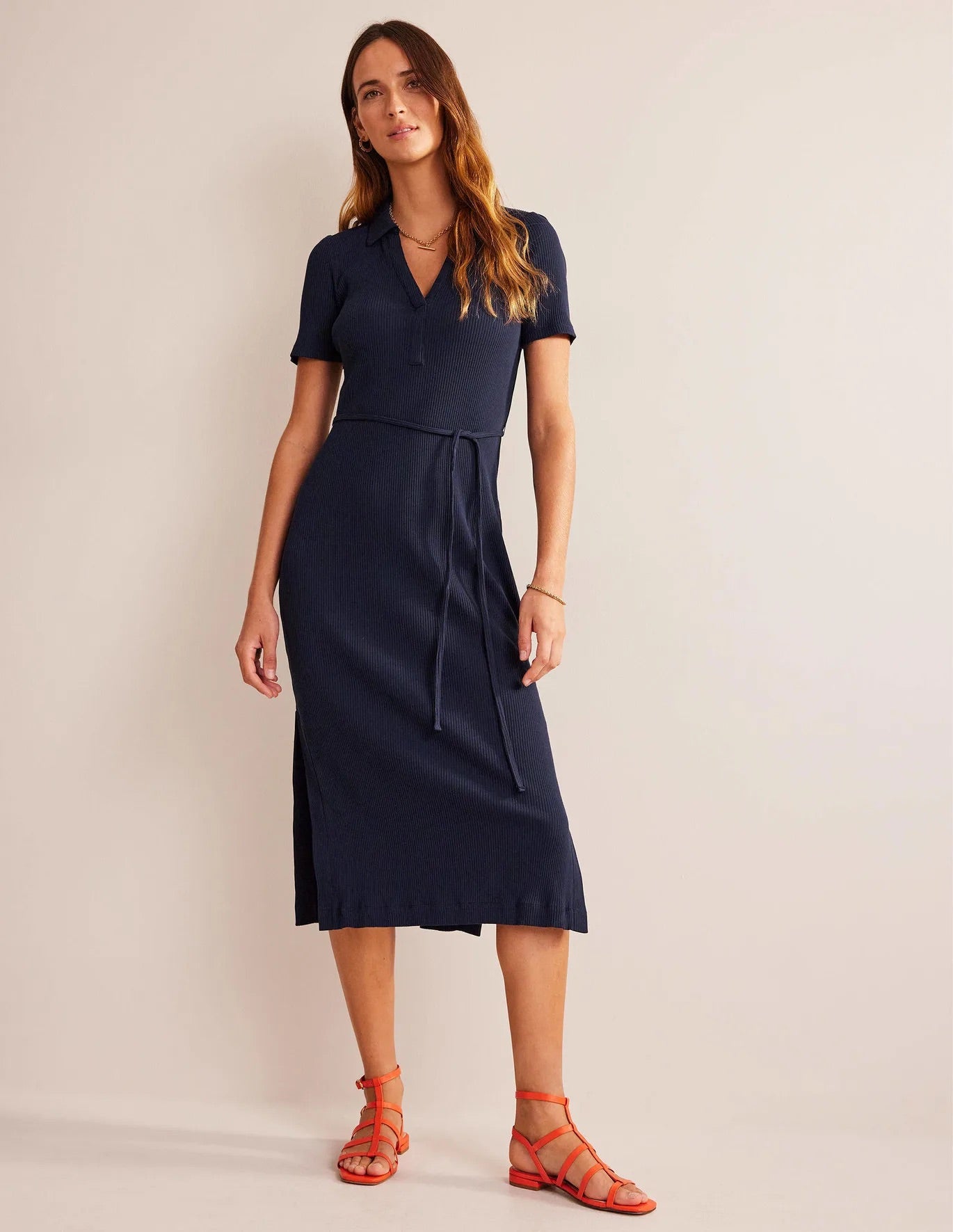Manager's Pick - Stretch Cotton Strappy Casual V-Neck Dresses-🎁Free Shipping