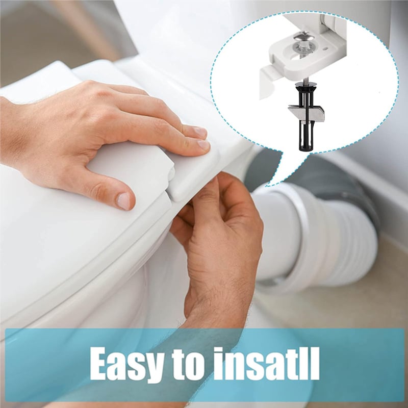 🔥LAST DAY SALE 50% OFF - Heavy Duty Toilet Seat Fastener Bolt kit