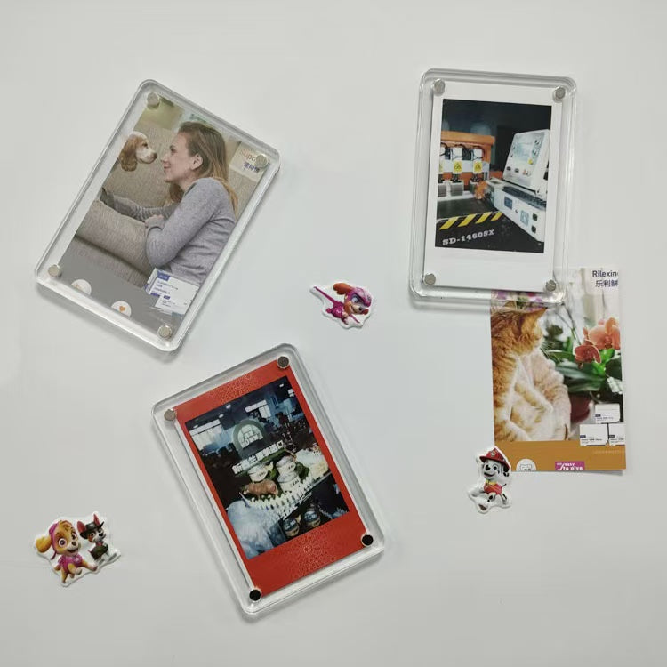 Acrylic Fridge Magnetic Picture Frame